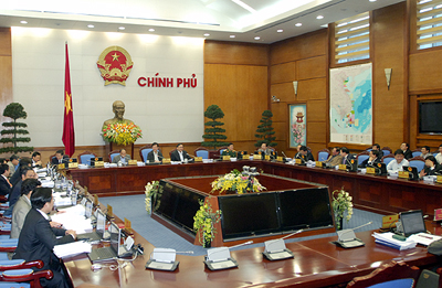 ລັດຖະບານຈັດວາລະປະ ຊຸມກ່ຽວກັບວຽກງານ ສ້າງກົດໝາຍ